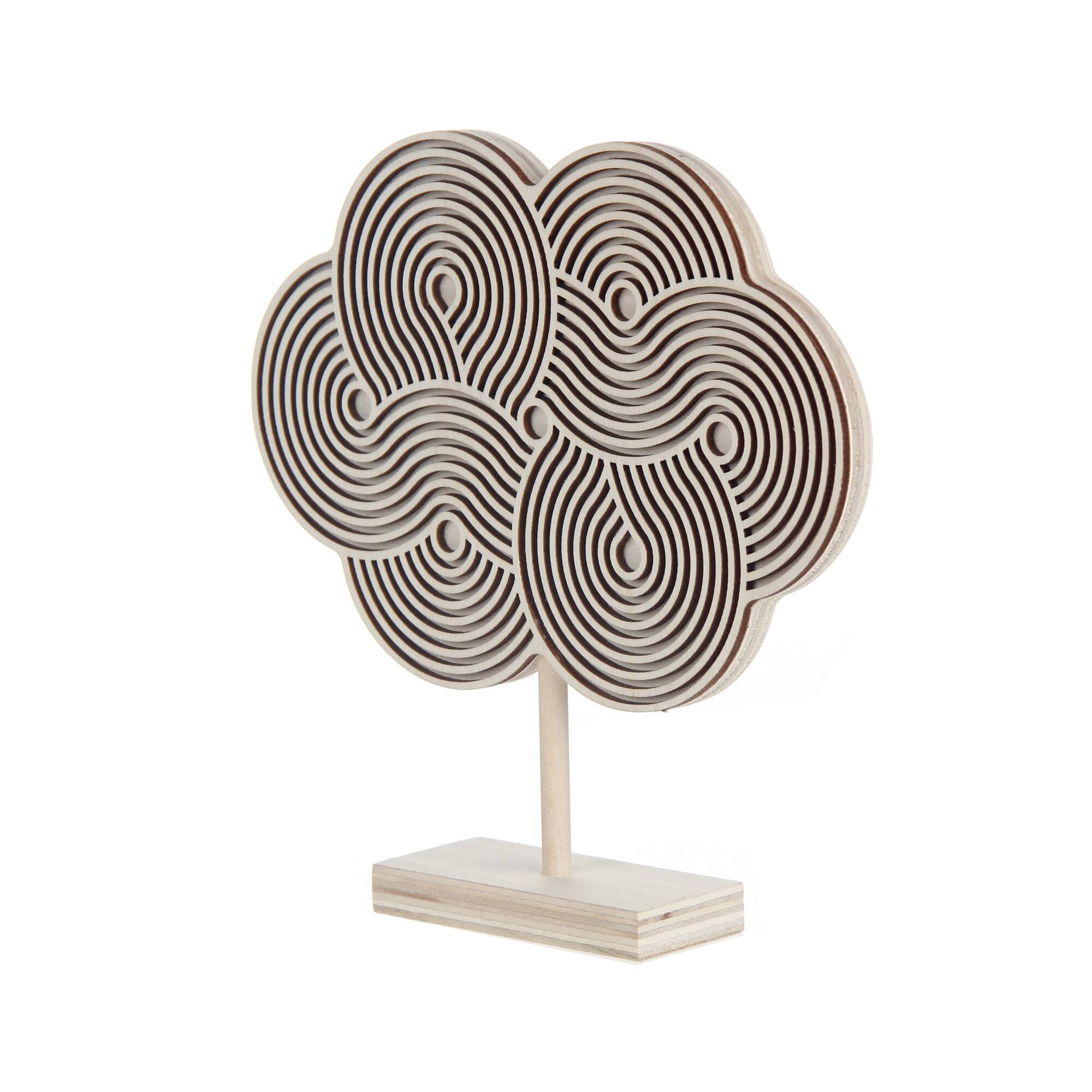 Jonathan Adler x Michaels 7" Pompidou Cloud DIY Wood Tabletop Décor with Stand